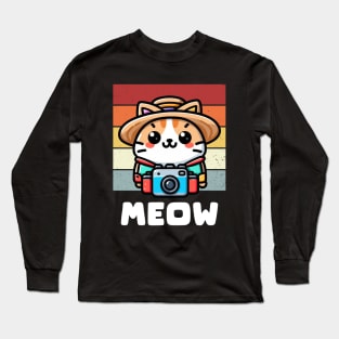 Cat Meow Long Sleeve T-Shirt